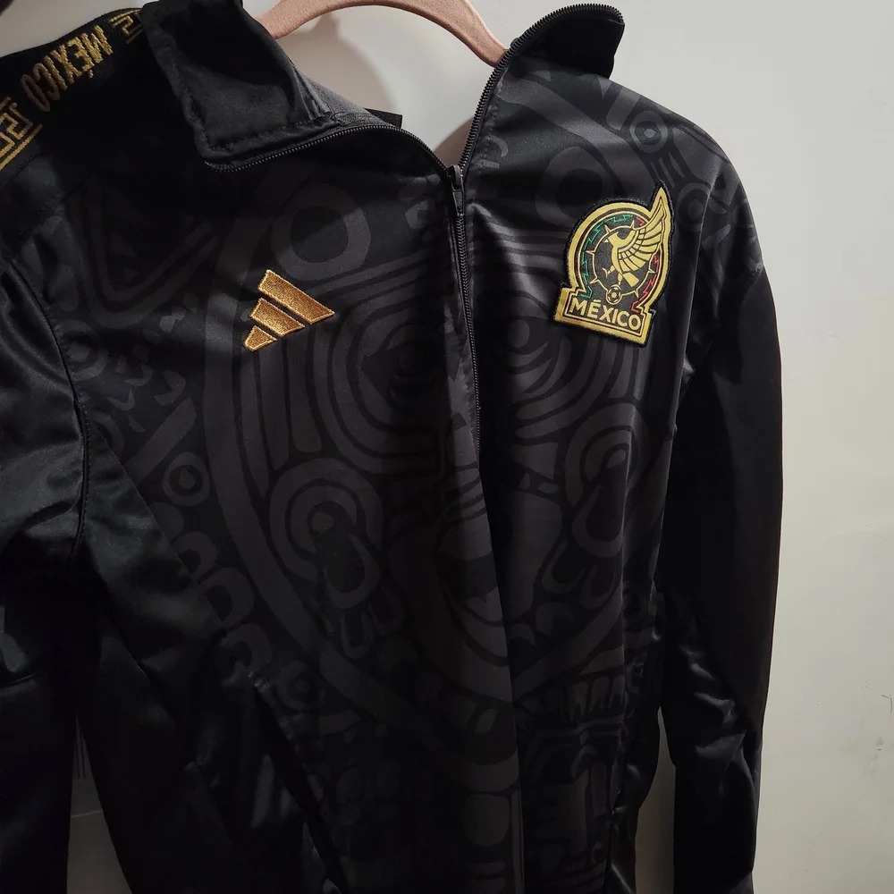 Black Graphic Men's Jacket - Picture 4 of 4